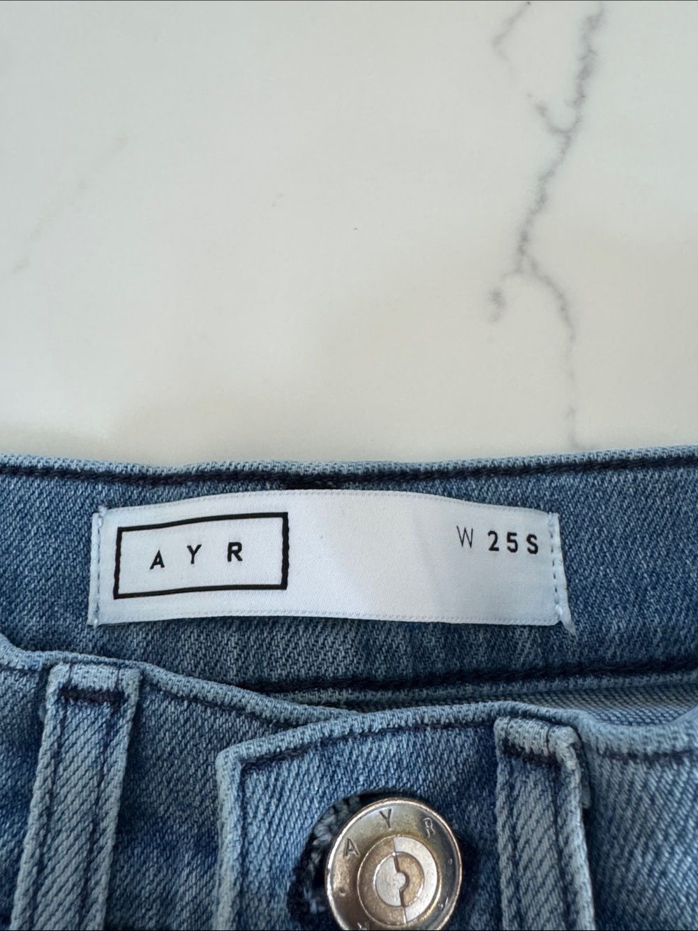 AYR THE POP Jeans 25 S EUC - Picture 2 of 7